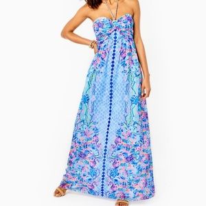 NWT Stunning Lilly Pulitzer “Hidden Treasure” Maxi - 10
